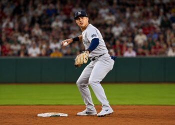 Anthony volpe fields at shortstop