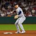 Anthony volpe fields at shortstop in the Yankees' 6-3 loss to the Red Sox, Boston, Jun 26, 2026.