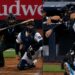 Yankees catcher Austin Wells was hit on head by a backswing from Blue Jays' Jesus Sanchez on May 19, 2026, New York.