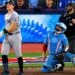 Ben Rice hits the go-ahead home run in ninth in the Yankees' 8-3 win over the Blue Jays in Toronto, June 14, 2026.