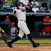 Ben Rice hits a three-run home run in the Yankees' 5-0 win over the Reds, New York, June 19, 2026.