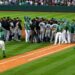 Benches were cleared after Contreras turned a walk from Williams into a scrum in the Yankees' 6-1 loss to the Red Sox, Boston, Jun 27, 2026.
