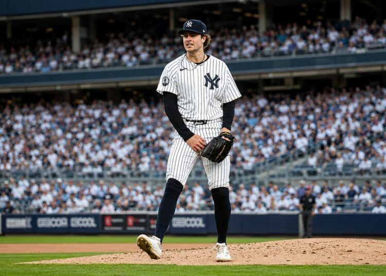 Cam Schlittler notched 13 strikeouts and set multiple records in the Yankees' 5-0 win over the Reds, New York, June 19, 2026.
