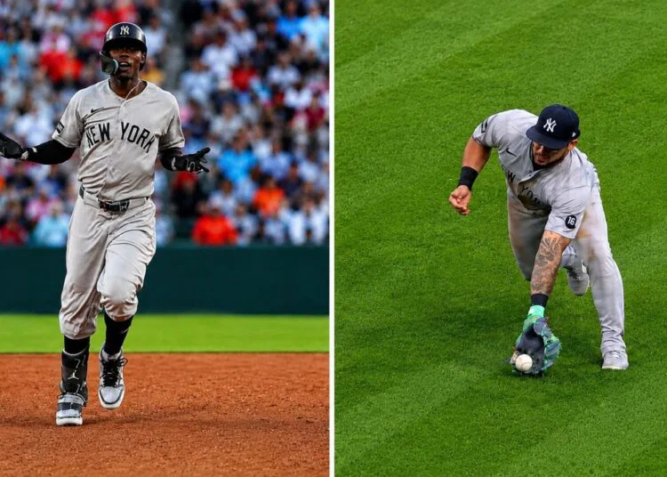 Jazz Chisholm hit a homer and Jasson Dominguez made a shoestring catch in the Yankees' 4-3 win over the Tigers, Detroit, Jun 23, 2026.