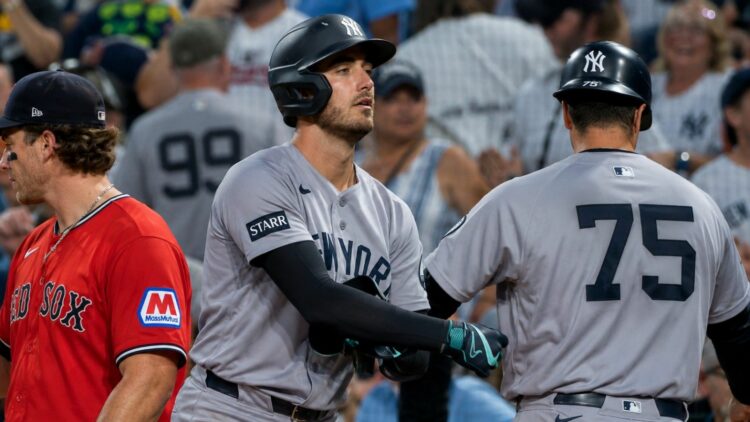 Cody Bellinger hit a two-run single in the 10th inning in the Yankees' 5-7 win over the Guardians in Cleveland, June 08, 2026.