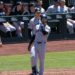 Cody Bellinger gestures to fans after scoring a run in the Yankees' 13-8 win over the A's in Sacramento, May 31, 2026.