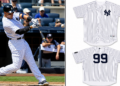 Aaron Judge made debut his Yankees debut on August 13, 2016, New York and the jersey he wore on that day.