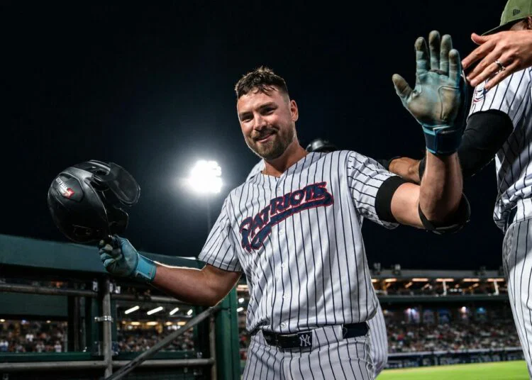 The Yankees promoted slugging OF Garrett Martin to Triple-A on June 20, 2026.
