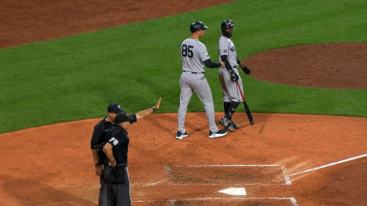 Jazz Chisholm was ejected in the Yankees' 5-4 loss to the Red Sox, Boston, Jun 28, 2026.