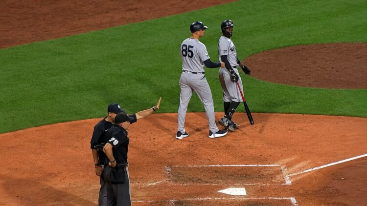 Jazz Chisholm was ejected in the Yankees' 5-4 loss to the Red Sox, Boston, Jun 28, 2026.
