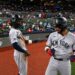 Jose Caballero played three positions and crushed a three-run homer in the Yankees' 8-3 win over the Blue Jays in Toronto, June 14, 2026.
