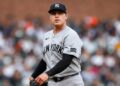 Ryan Weathers gave up only one ER in the Yankees' 4-2 win over the Tigers, Detroit, Jun 24, 2026.