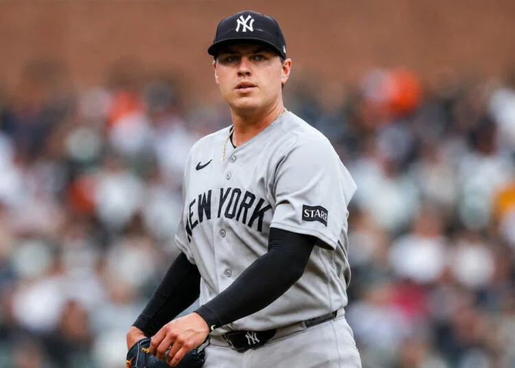 Ryan Weathers gave up only one ER in the Yankees' 4-2 win over the Tigers, Detroit, Jun 24, 2026.