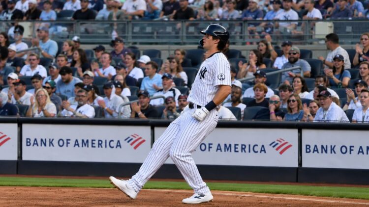 Spencer Jones went 3 for 3 in the Yankees' 5-3 loss to the Red Sox on June 5, 2026.