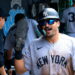Trent Grisham's three big plays carry Yankees before viral NSFW cameo in the dugout in Cleveland, June 10, 2026.