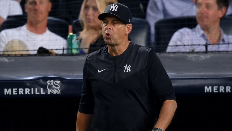 Aaron Boone's strategic mistake played a key role in the Yankees' 2-1 loss to the Dodgers in New York, July 18, 2026.