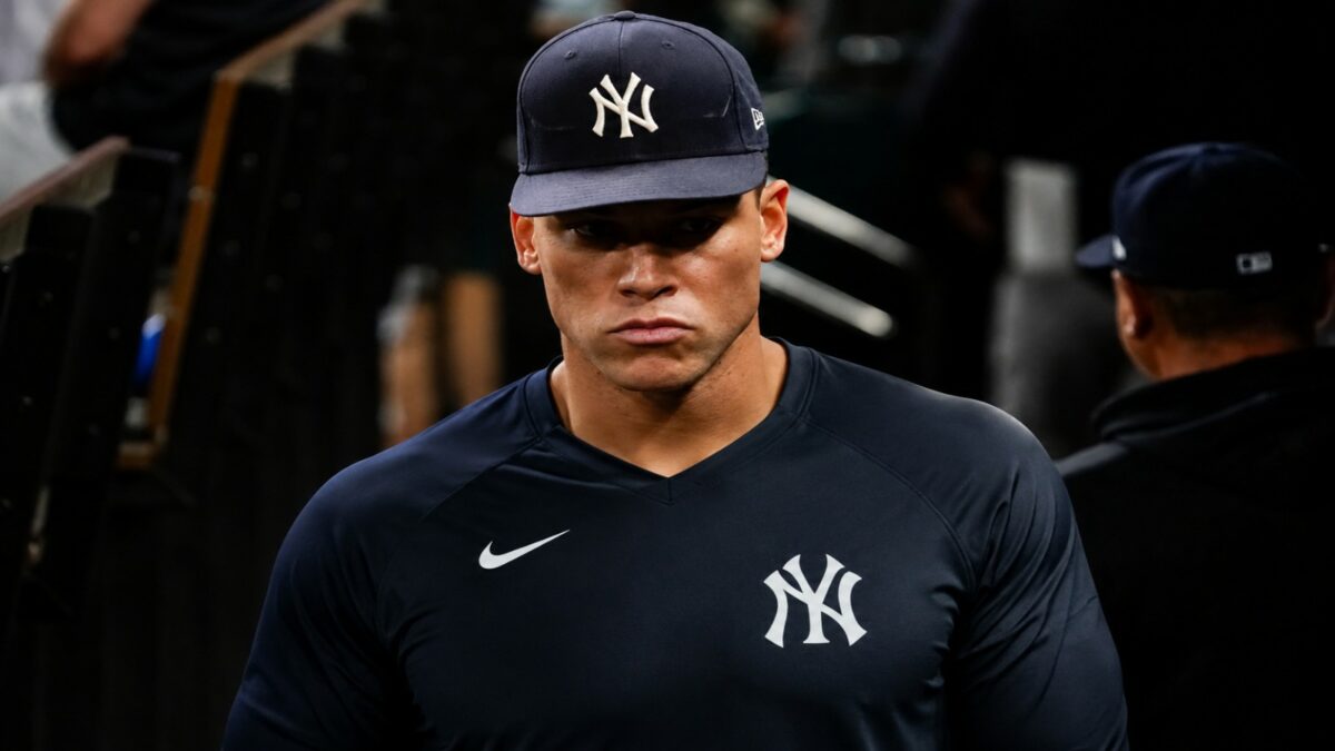 Aaron Judge underwent evaluation imaging for rib injury in New York, July 16, 2026.