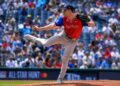 Yankees' rookie Ben Grable pitches at All-Star Future Games, July 2026.