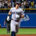 Ben Rice rounds after hitting his home run no. 25 in the Yankees' 5-1 win over the Rays in Tampa, July 6, 2026.