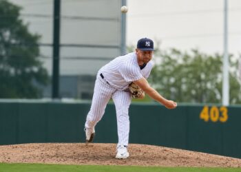 The Yankees added reliever Bradley Hanner to their 40-man MLB roster on July 18, 2026.