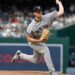 Brent Headrick pitches in the Yankees' 1-0 win over the Phillies, Philadelphia, July 24, 2026.