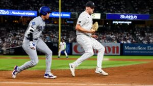 Yankees find unlikely heroes as relievers beat Dodgers down to steal the win
