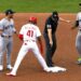 Ump Brennan Miller's intentional-drop ruling denied Jose Caballero a double play in the fourth in the Yankees' 3-1 win over the Phillies, Philadelphia, July 25, 2026.