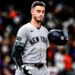 Cody Bellinger reacts after his mistake led to him thrown out at first base during the Yankees' 6-4 loss to the Rays in Tampa, July 7, 2026.