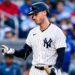 Cody Bellinger reacts after failing to notch a hit in the Yankees' 6-2 loss to the Tigers in New York, July 1, 2026.