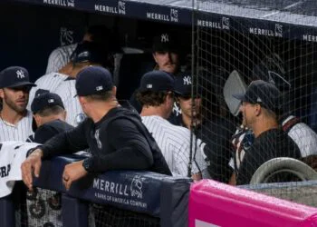 Gerrit Cole had a tense moment with Aaron Boone after manager wanted him to replace after the fourth inning in the Yankees' 5-2 win over the Twins in New York, July 3, 2026.