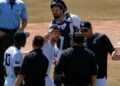 Ace pitcher Gerrit Cole argues with umpire after he was given a balk call in the Yankees' 5-3 loss to the Pirates, New York, July 22, 2026.