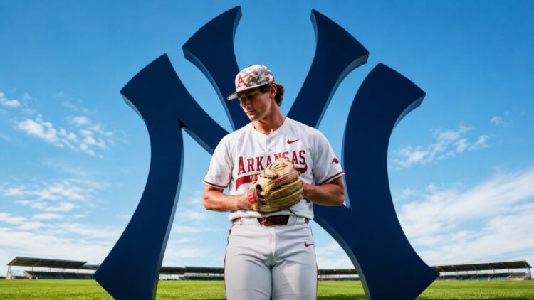 Yankees made lefty arm Hunter Dietz their first pick in the 2026 MLB Draft on July 12., 2026, in Philadelphia.