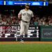Jasson Dominguez rounds after hitting a home run in the 4th in the Yankees' 5-3 win over the Nationals in Washington, D.C., July 10, 2026.