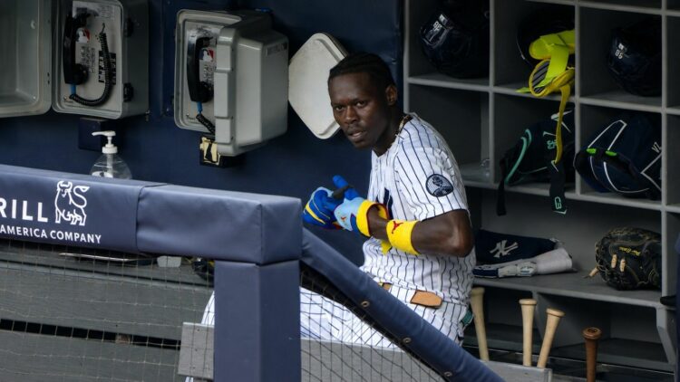Jazz Chisholm Jr. exited the game with toe injury in the Yankees' 6-1 loss to the Twins in New York, July 5, 2026.