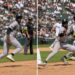 Jazz Chisholm was caught in the basepath during the Yankees' 2-1 extra-inning loss to the White Sox, Chicago, July 30, 2026.