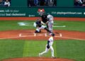 Jose Caballero dropped his bat even before the ball was thrown in the second during the Yankees' 6-4 loss to the Rays in Tampa, July 7, 2026.