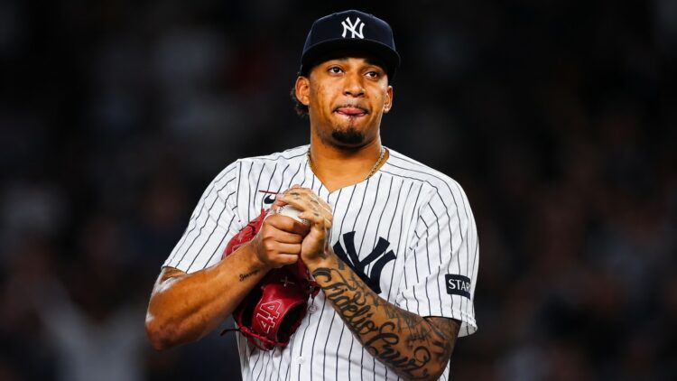 Despite a good show, Yovanny Cruz was demoted after the Yankees' 6-2 loss to the Tigers in New York, July 1, 2026.