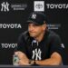 Manager Aaron Boone speaks on Ryan Weathers injury after the Yankees' 4-3 loss to the Blue Jays, New York, August 22, 2026.