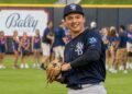 Former Yankees shortstop Anthony Volpe switched to second base at the Triple-A SWB RailRiders after his demotion in August, 2026.