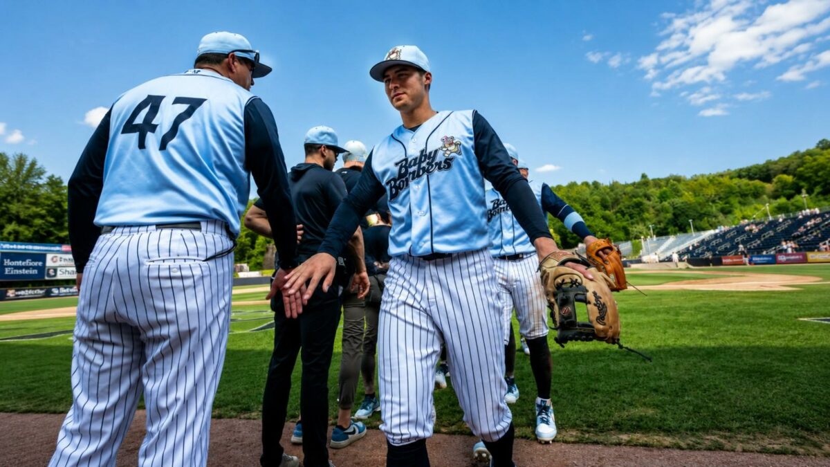 Former Yankees shortstop Anthony Volpe started at second base for Triple-A SWB RailRiders on Aug. 10, 2026.