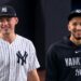 Ben Rice and Elmer Rodriguez are together after the Yankees' 9-3 win over the Astros, New York, August 26, 2026.
