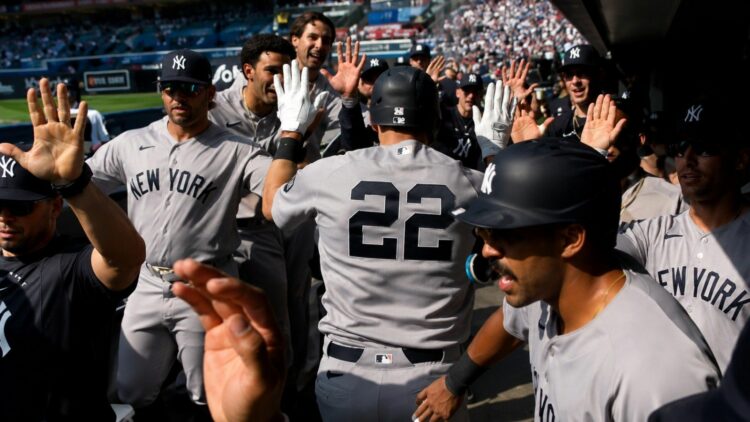 Ben Rice's extra-inning home run gave the Yankees' 4-3 win over the Blue Jays, Toronto, August 16, 2026.