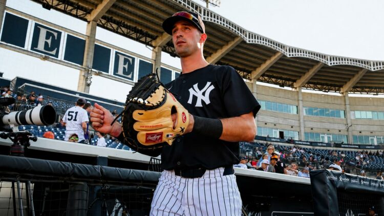 New York yankees prospect Eric Genther at Tampa in 2026.