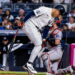 George Lombard Jr. writhes in pain after a knee scare in the Yankees' 9-2 win over the Red Sox, New York, August 29, 2026.