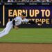 George Lombard Jr. made a diving defense that ended in a double play in the Yankees' 3-1 loss to the Cardinals, New York, August 5, 2026.