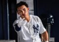 George Lombard Jr. speaks in the dugout after hitting a home run in the Yankees' 5-4 win over the Braves, New York, August 8, 2026.