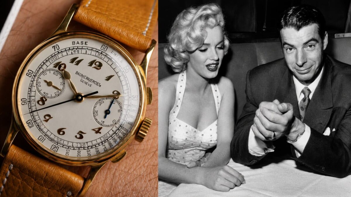 Joe DiMaggio’s Patek Philippe, gifted by the Yankees, returns at $1.2 million for auction. Aug. 29, 2026.