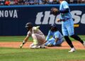 Jose Caballero sparked a chaotic baserunning drama in the seventh in the Yankees' 4-3 win over the Blue Jays, Toronto, August 16, 2026.