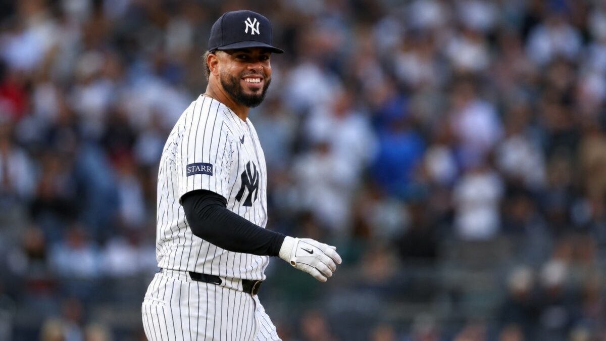 The Yankees acquired Luis Garcia Jr. for four prospects in a trade deal with the Nationals on August 03, 2026. He dubted in the Bronx very next day.