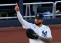 Luis Garcia Jr. hit a home run and made a double play in his Yankees debut, New York, August 04, 2026.